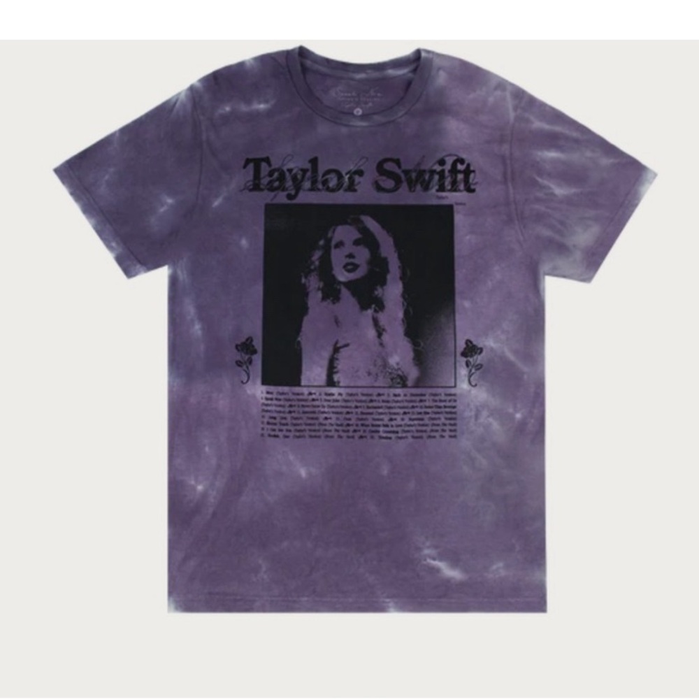 Taylor Swift Purple Tie Dye “Speak Now” Tee Shirt